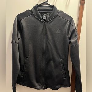 Black Adidas bomber sports jacket